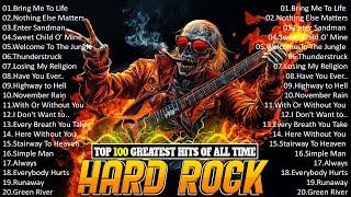 Classic Hard Rock 80s 90s CompilationACDC, Led Zeppelin, Metallica, NirvanaBest Hard Rock Songs