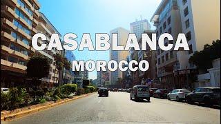 Casablanca, Morocco - Driving Tour 4K