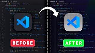 Customizing VS Code: Transparency, Icons & More! — Make VS Code Unrecognizable!