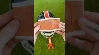 How to Put a Drymax Original Non-Velcro Pro Model Chinsaver on a Riddell SpeedFlex Chinstrap #fyp