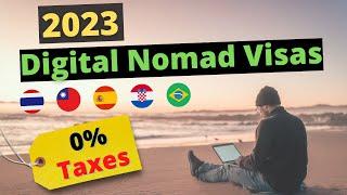 Top 10 Countries to Live in 2023 as a Digital Nomad | Visas for Freelancers & Remote Workers