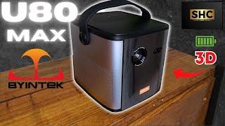 O MELHOR mini PROJETOR da BYINTEK - U80 MAX