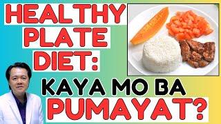 Healthy Plate Diet: Kaya Mo Ba Pumayat? By Doc Willie Ong