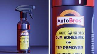 Remove adhesive, tape and tar from your vehicle with Auto Bros Gum, Adhesive & Tar Remover