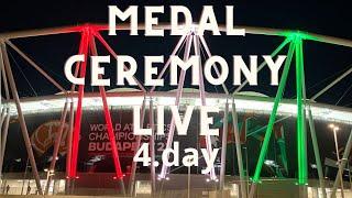 Medal Ceremony Athletics WCH Budapest 2023 LIVE