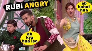 Laughter Chefs Season 2 Rubina Angry on Abhishek Elvish Yadav Krishna Abhishek Bharti Singh Comedy