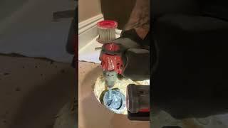 Repairing toilet flange that is too low