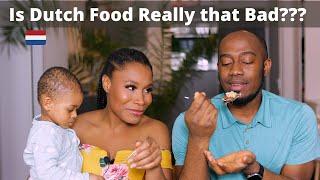 My Nigerian Family tries out Dutch food for the first time.... We were Surprised 