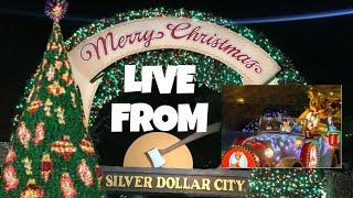 LIVE FROM SILVER DOLLAR CITY:  An Old Time Christmas! #Christmas #parade #live #fun #vintage