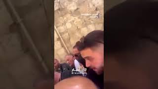 "Israeli" forces attack priests, worshippers, and pilgrims on Holy Saturday #shortsvideo