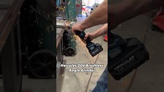 Hercules 20V Brushless Cordless Angle Grinder | Harbor Freight