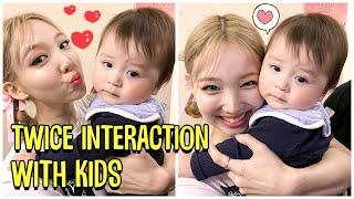 Twice Cute Interactions With Kids