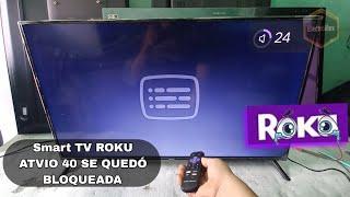 pantalla roku tv  smart bloqueada reset (valores de fabrica)