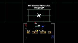 this CUTSCENE fills me with INTEGRITY...