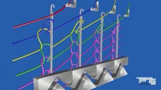 Knitting Fundamental - Course & Wale Formation       ||School Of Textiles