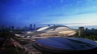 Tokyo New National Stadium © Zaha Hadid Architects