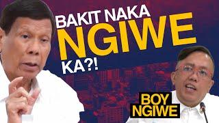 "Magpa DR.UGTE.ST ka sa susunod ah! GRABE na yang pagka NGl.WE mo eh!" | PDU30 BlNUTATA si BOY NGlWE