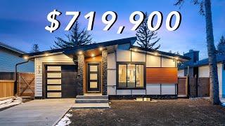 Inside a $719,900 MODERN Bungalow in Calgary's SE