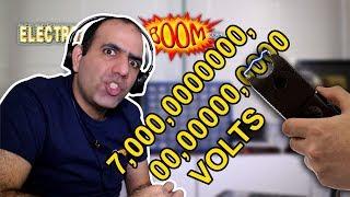 7 MILLION VOLT TASER (stun... thingy)!!!