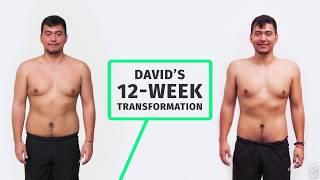 David's 12-Week Transformation with 8fit