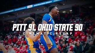 Pitt Basketball | Pitt 91, Ohio State 90 | Cinematic Recap