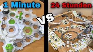 Build Gravitrax track in 1 minute vs 24 hours! (with subtitle)