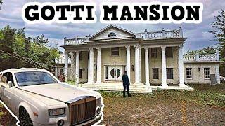 MAFIA BOSS JOHN GOTTI'S ABANDONED MANSION (FOUND SECRET ROOM & CARS)