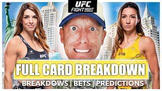 UFC Vegas 101 QUICK PICKS | FULL CARD PREDICTIONS | Dern vs Ribas | Jacob's Picks