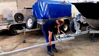 Beach Launch A Boat - Trailer Modifications