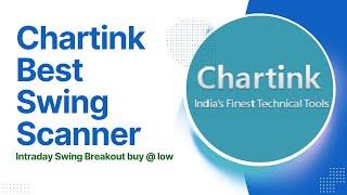 Best Chartink Scanner for Positional Swing Trading