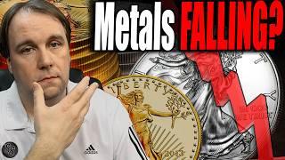 Bullion Dealer Says Gold & Silver May Keep Dropping!