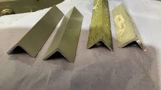 Milling some extrusions to size on the Cincinnati horizontal milling machine
