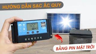 Sạc ắc quy bằng Mặt Trời như thế nào ?