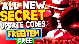 ALL NEW *SECRET* MUZAN BDA UPDATE CODES in SLAYERS UNLEASHED CODES Roblox Slayers Unleashed Codes