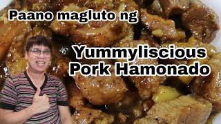 Yummyliscious "Pork Hamonado"