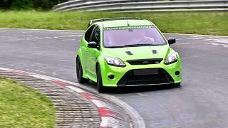 FORD Focus RS-ST Fiesta ST on The Race Track Sound On 2024  #nurburgring #nordschleife #automobile