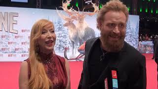 RED ONE Interview Kristofer Hivju Berlin Global Premiere GAME OF THRONES  DWAYNE JOHNSON Krampus Fun