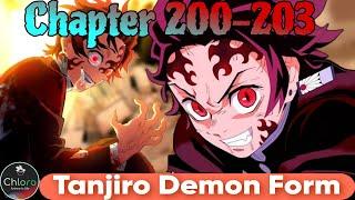 Demon Slayer Chapter 200-203 Tanjiro Demon Form Tagalog Review