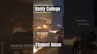 KENLY COLLEGE Student Union | Fire Status Eclipse Protocol Build - The Division 2 #shorts #gameplay
