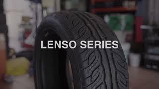 Lenso Wheels and Tire on Perodua Myvi