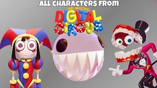 All characters from The Amazing Digital Circus