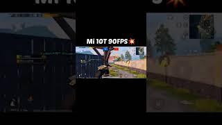 Mi 10T 90 fps pubg test #short #shorts #viral