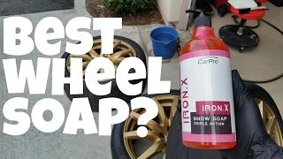 Best wheel soap? Iron X Snow Foam