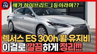 렉서스 ES300h!! 국내시장 하이브리드 1위 한다는 차는 월 유지비 얼마나 할까?? 할부, 리스, 렌트 월유지비 알기쉽게 한방에 정리해드립니다!!