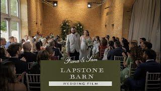 Lapstone Barn | Fiona & Sam wedding Highlights 2023 | Bath & Cotswolds Wedding videographer