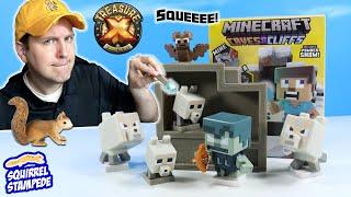 Treasure X Minecraft Caves & Cliffs How Many Gold Clocks Can a Squirrel Find?