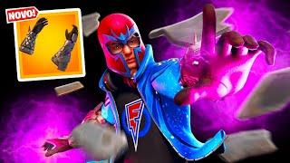 O PODER DO MAGNETO CHEGOU AO FORTNITE!