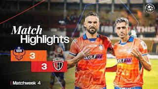 Match Highlights | FC Goa 3-3 NorthEast United FC | MW 4 | ISL 2024-25