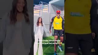 Chris Gayle dancing on Kaho na pyar hai #chrisgayle