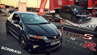 Honda TypeS to TypeR Face Lift // Fn1 to Fn2